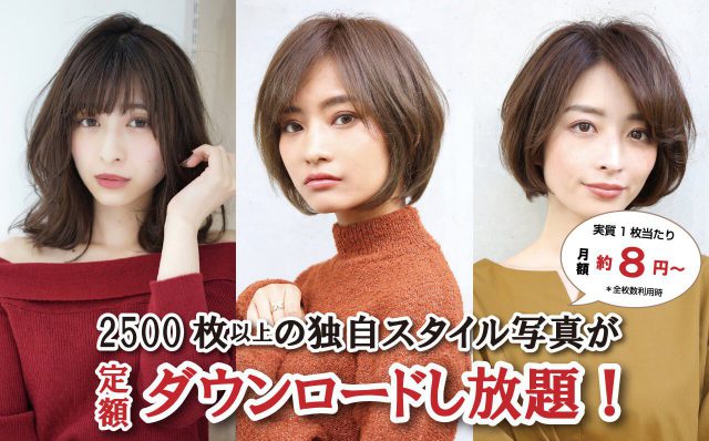 BSP】美容室専用ヘアスタイル写真定額ダウンロードし放題！BEAUTY